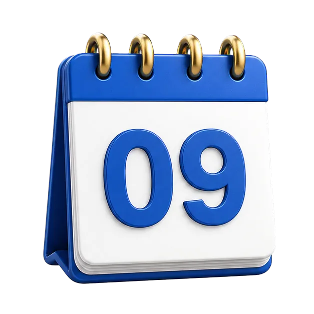 Calendrier septembre 2026