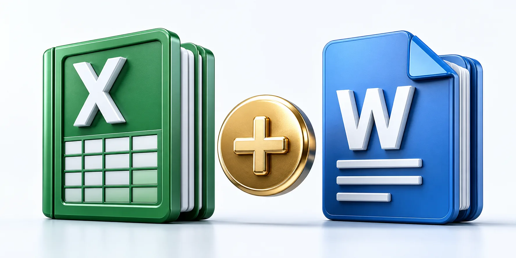 Excel et Word en 3D